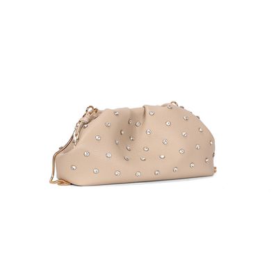 Bolsa Pouch Transversal Floater Bege