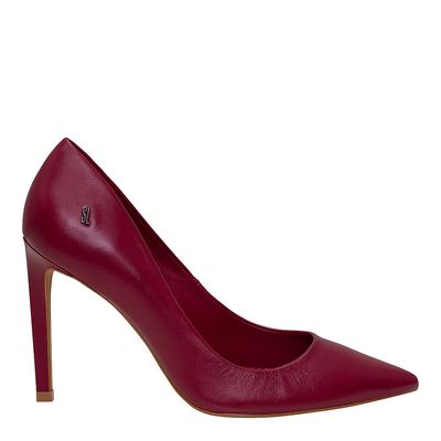 Scarpin Sl Couro Vinho