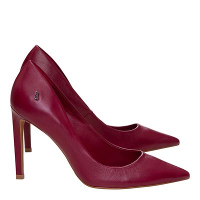 Scarpin Sl Couro Vinho