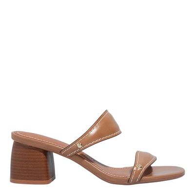 Mule Napa Caramelo Salto Grosso