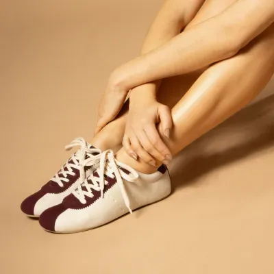 Tênis Napa Toronto Off White E Bordô