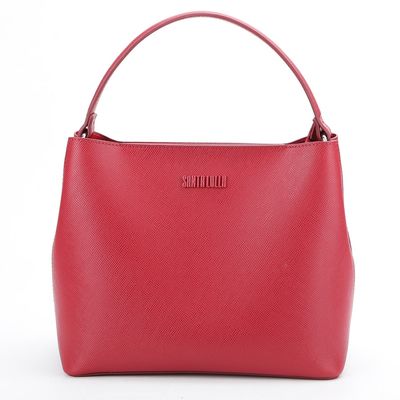 Bolsa Média Quadrada Vermelha
