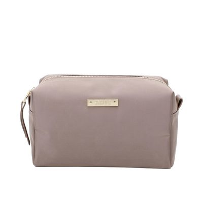 Necessaire Nylon Marrom