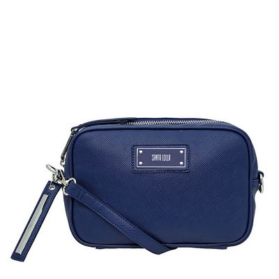 Bolsa Média Retangular Azul