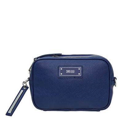 Bolsa Média Retangular Azul