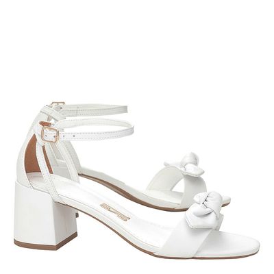 Sandália Napa Confort Branco