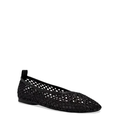 Sapatilha Palha Tramado Preto