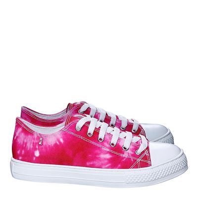 Tênis Lona Tie Dye Rosa