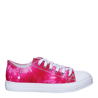Tênis Lona Tie Dye Rosa