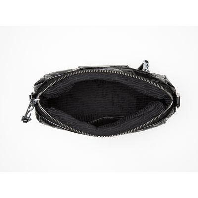 Bolsa Matelassê Envernizada Preto