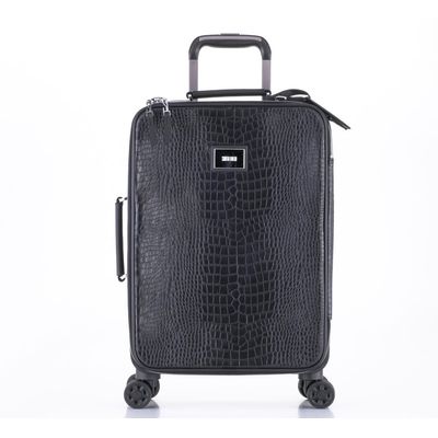 Mala Grande Croco Preto