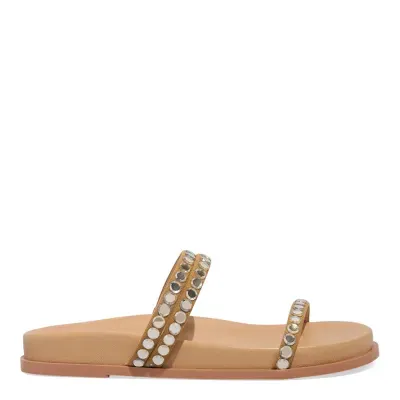 Papete Napa Soft Bege Palha Tiras Brilho