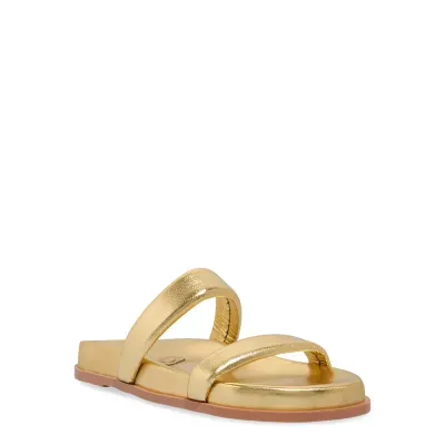 Papete Metalizada Dourada Tira Acolchoada