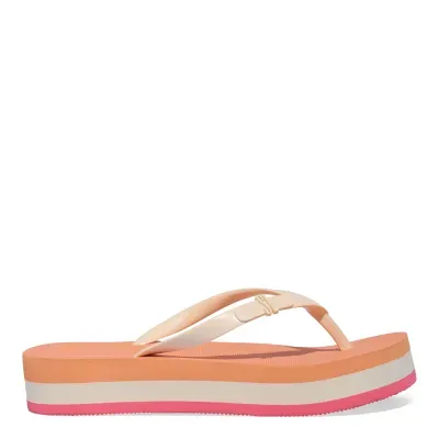 Chinelo Flatform Borracha Off White