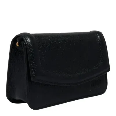 Bolsa P Couro Floater Preto