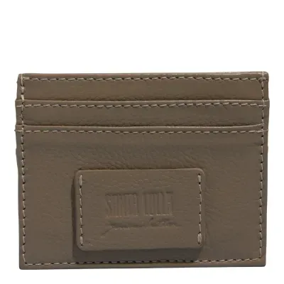 Porta Cartao Couro Floater Fog