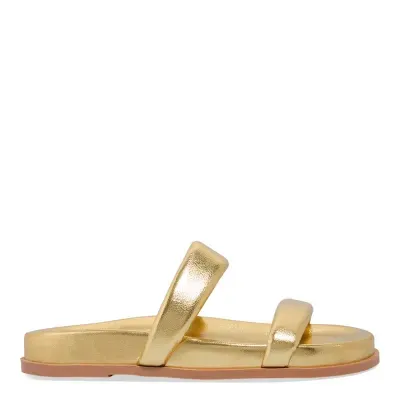 Papete Metalizada Dourada Tira Acolchoada