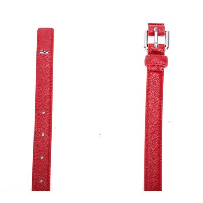 Cinto Caviar Fino Vermelho
