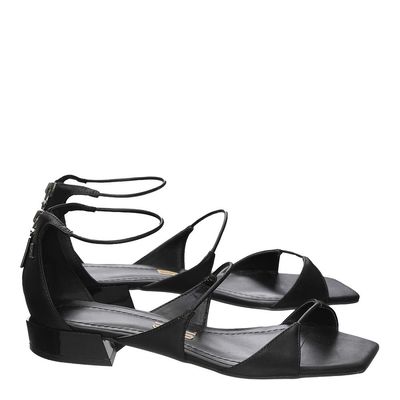 Rasteira New Couro Pelica Soft Preto