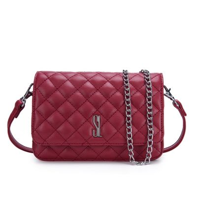 Bolsa Pequena Matelassê Vermelha