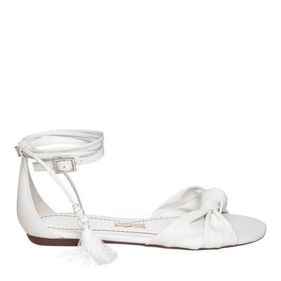 Rasteira Sl Tiras Branco