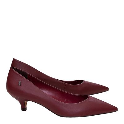 Scarpin Fosco Baixo Vinho