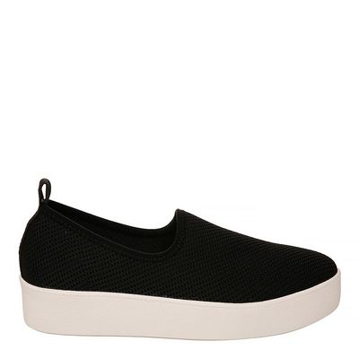 Tênis Slip On Knit Preto