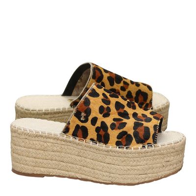 Espadrille Flatform Animal Print