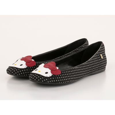 Sapatilha Hello Kitty Preta