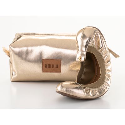 Sapatilha Sienna com Necessaire Dourada