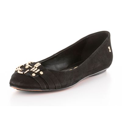 Sapatilha Nobuck Preto