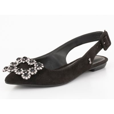 Sapatilha Suede Preto