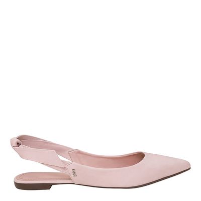 Sapatilha Fecho Laço Rosa