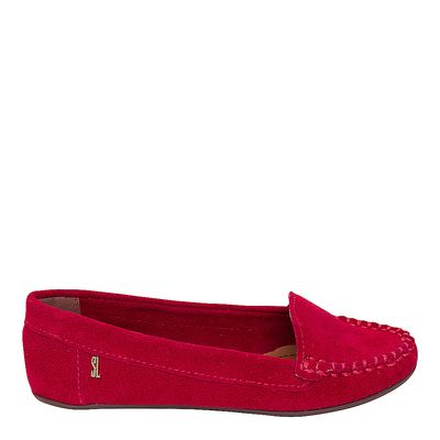 Sapato Mocassim Infantil Vinho Camurça