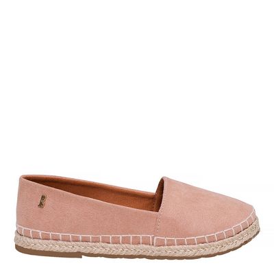 Espadrille Corda Acamurçada Rosa Infantil