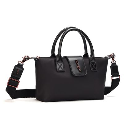 Bolsa Shopper Nylon Preta