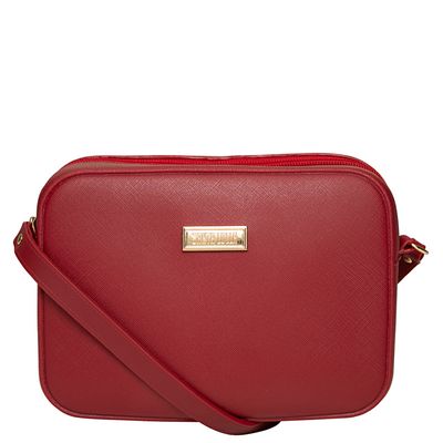 Bolsa Emborrachada Vermelha