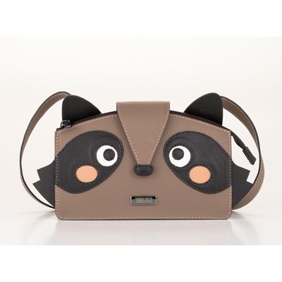Bolsa Pequena Gatinho Marrom