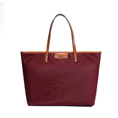Bolsa Shopper Nylon Vermelho Ruby