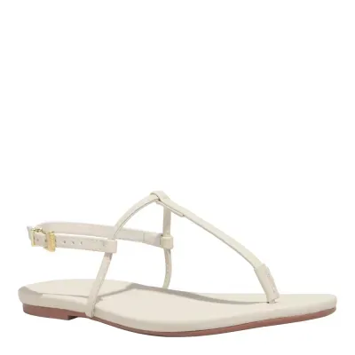 Rasteira Tira Salomé Napa Soft Creme