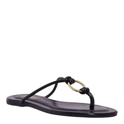 Rasteira Napa Madri Preta