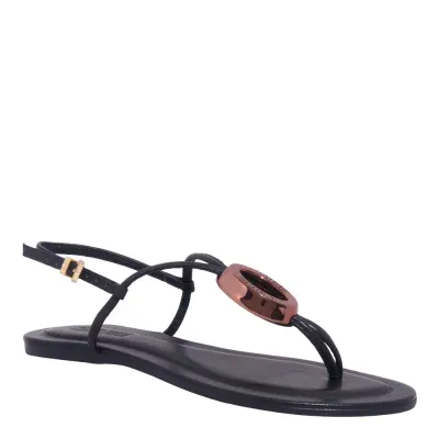 Rasteira Napa Soft Preta