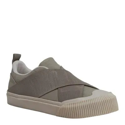 Tênis Slip On Têxtil Lona Deserto Verde Pistache