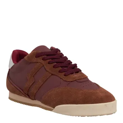 Tênis Couro Confort Roxo Berry