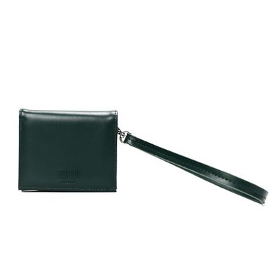 Carteira Soft Alça De Mão Verde Turmalina