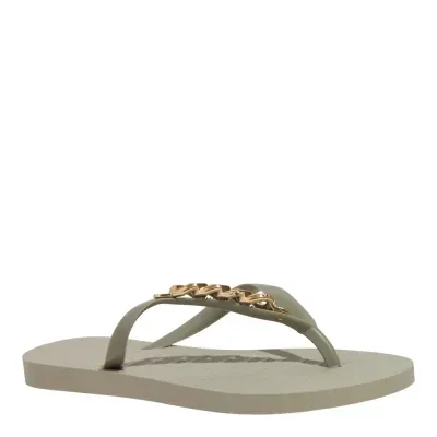 Chinelo Flip Flop Borracha Verde Pistache