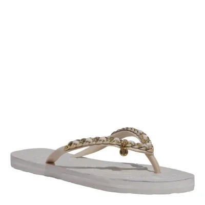 Chinelo Flip Flop Napa Madri Bege