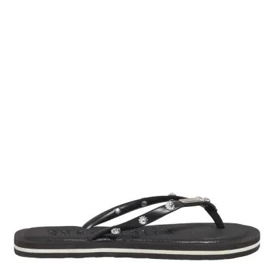 Chinelo Flip Flop Preto Tachas