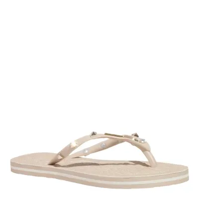 Chinelo Flip Flop Spike Bege