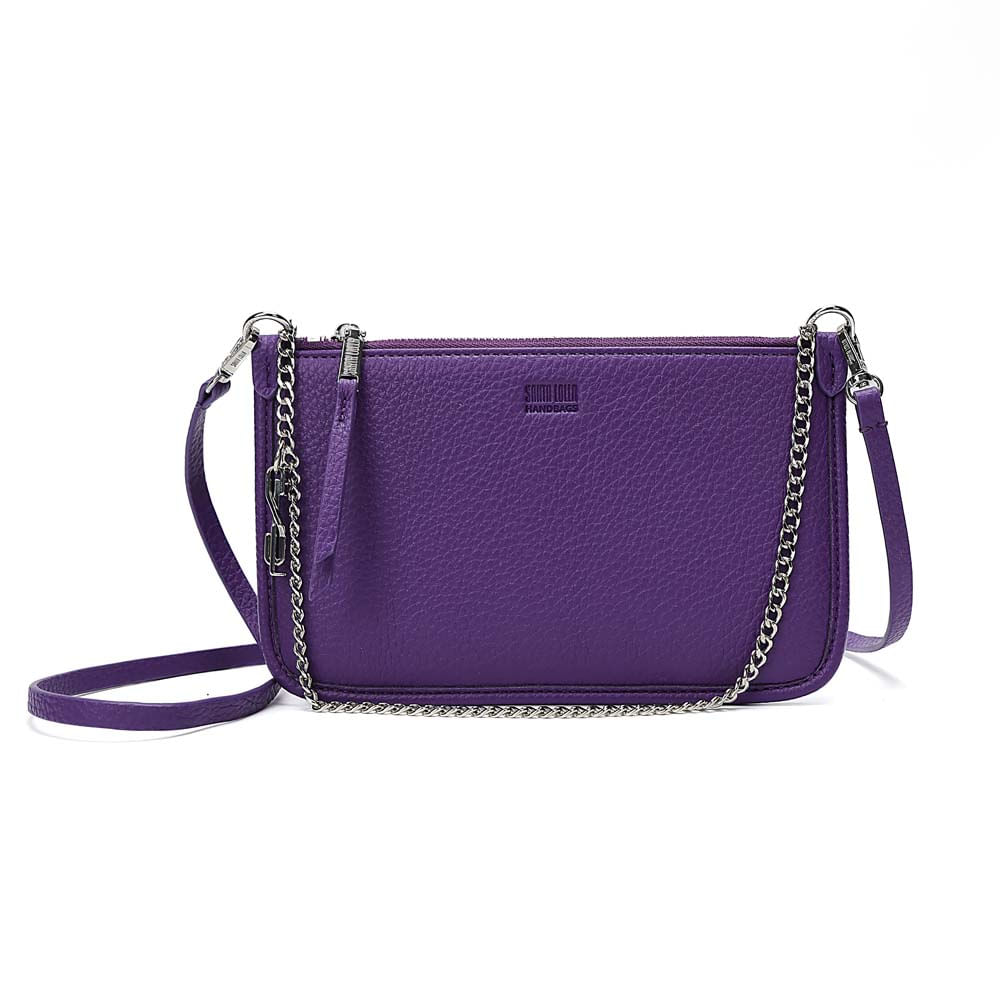Bolsa Clutch Floater Bege Alça Transversal - Santa Lolla